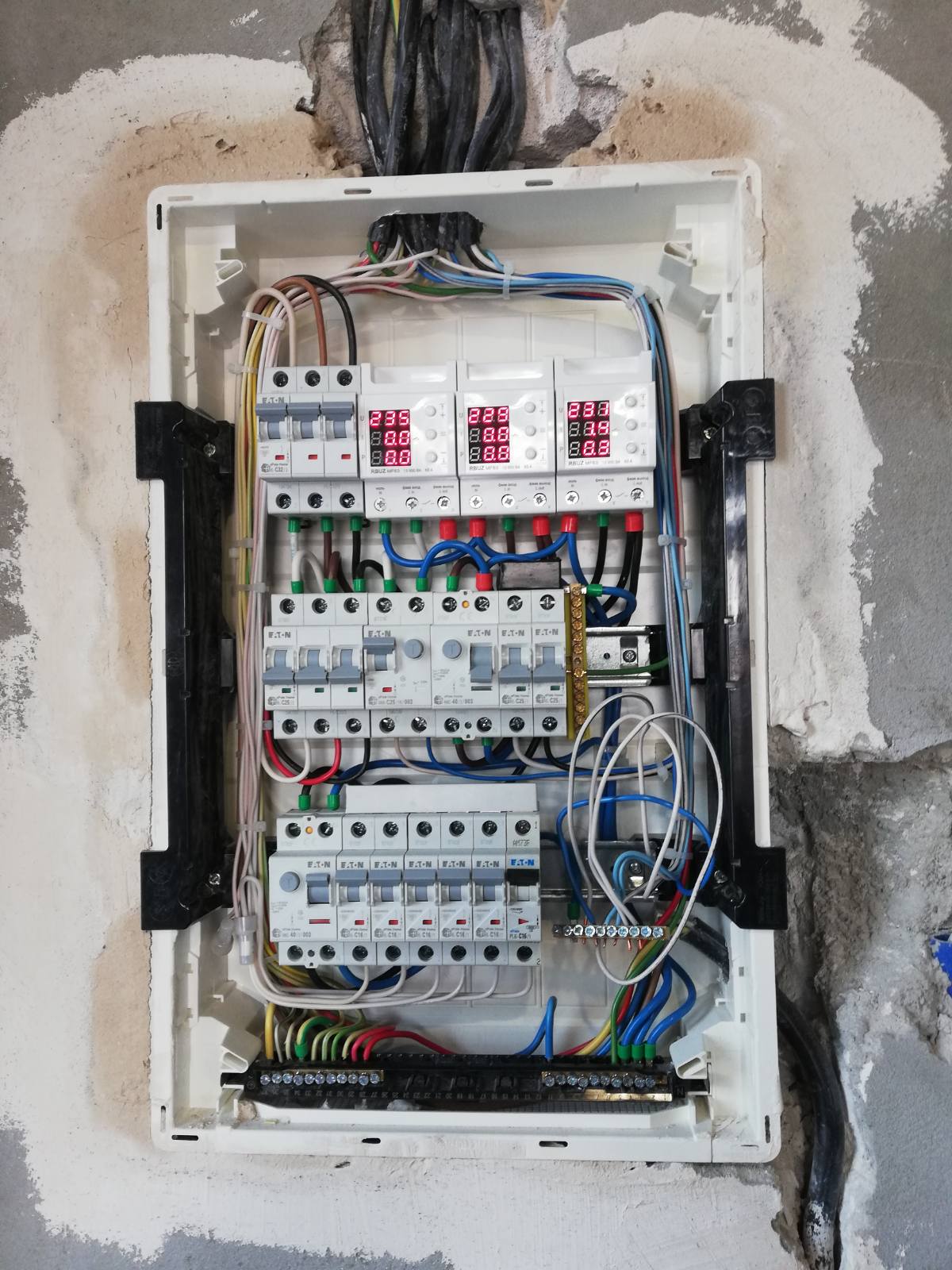 Расключение щитка